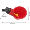 Chicken Drinker, 10 Pcs Automatic For Chicken Coop Automatic Water Dispensers For Chicken