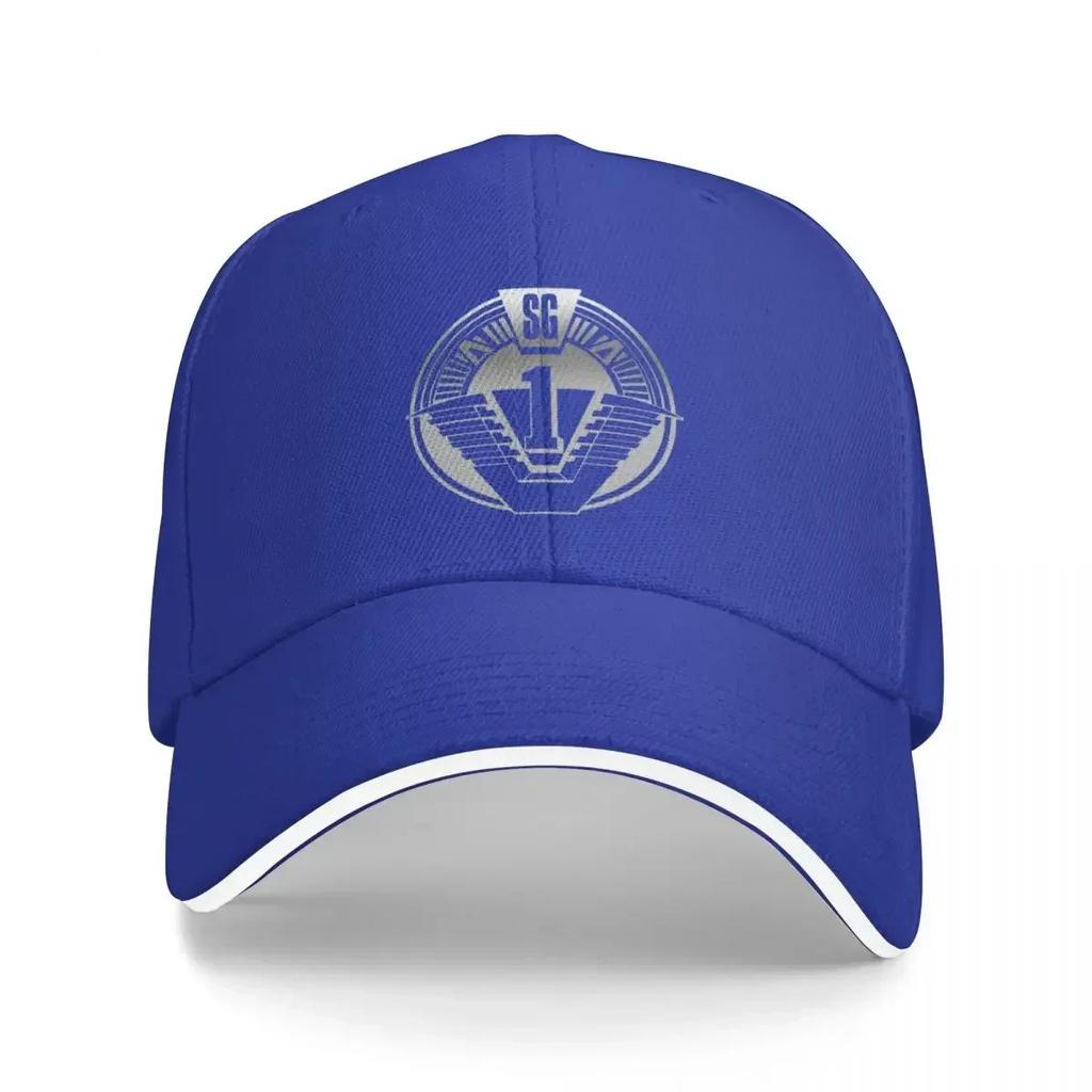 Stargate SG1 Silberne Baseballkappe Derbyhut Golfkappe Unisex Hüte Damen