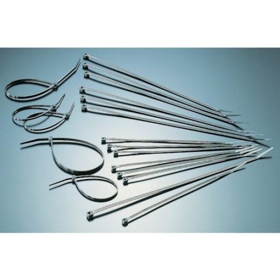 

TRUSCO TRCV265W Cable Wide x 265mm Maximum 73mm Binding Weather 3 Packs Ties, 3.6mm Wide, Capacity, Resistant, (Case Sold)