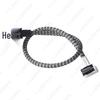 Osram-Compatible Car HID Light Harness for D1/D3/D1S/D3S with Copper Mesh High-Voltage Wire