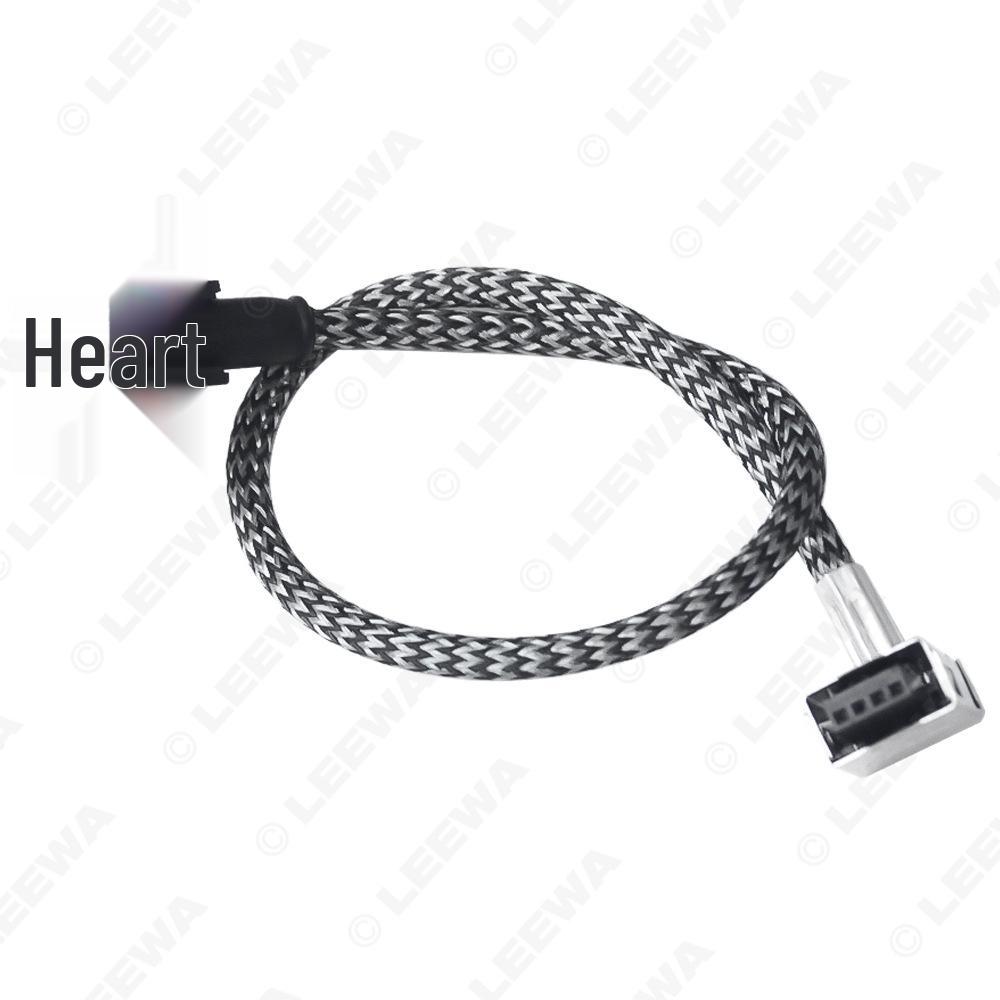 Osram-Compatible Car HID Light Harness for D1/D3/D1S/D3S with Copper Mesh High-Voltage Wire