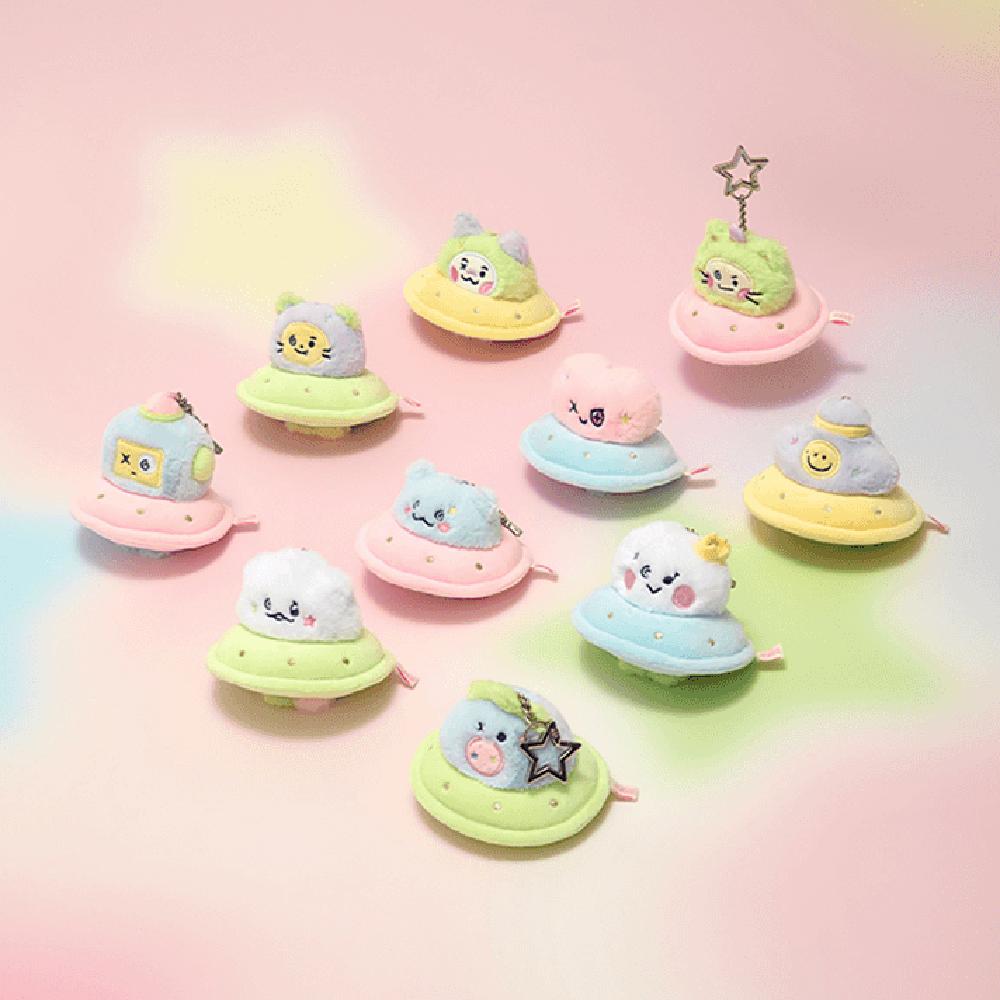 TREASURE TRUZ Planet Mini Plush Key Ring