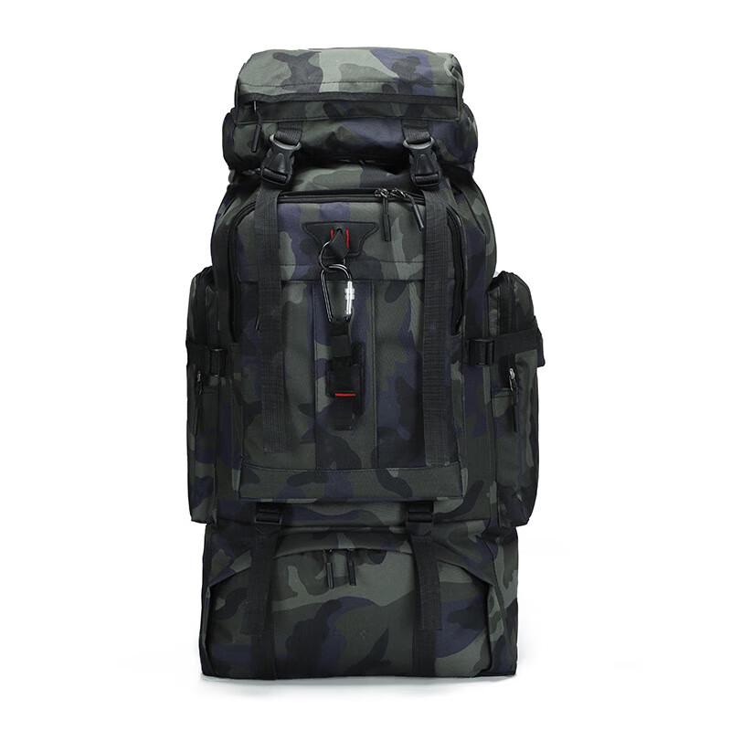 Fengqiying 80L USB Outdoor Camouflage Backpack