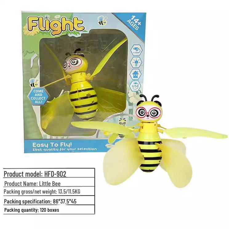Novel Remote-Controlled Flying Bee Toy with Induction Technology