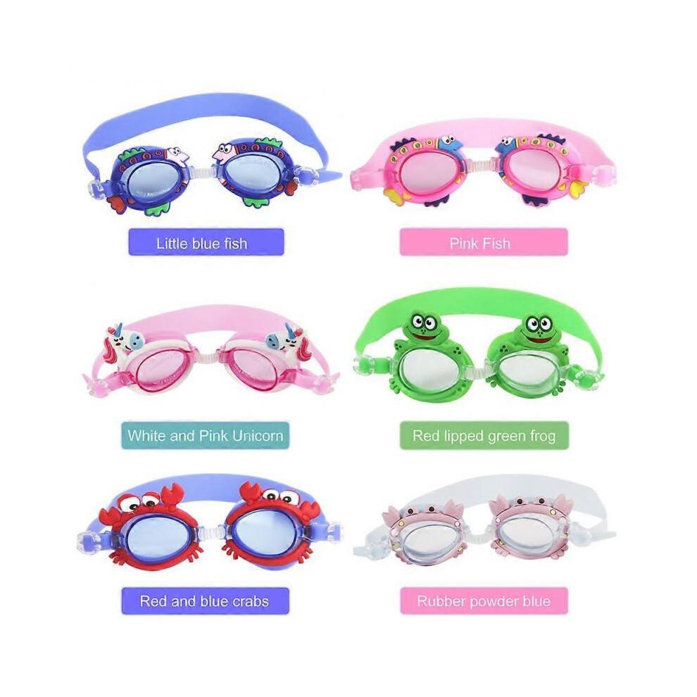 (Type 2) Swimming Glasses Kid Swim Training Goggle Waterproof Silicone Set Children Diving Glasses Anti Fog UV Protection Sunglasses Swim