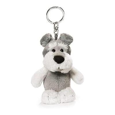 Niki (NICI) [NICI] Key Ring BB Schnauzer 10cm Bean Bag Plush Toy Mini Size Key Chain