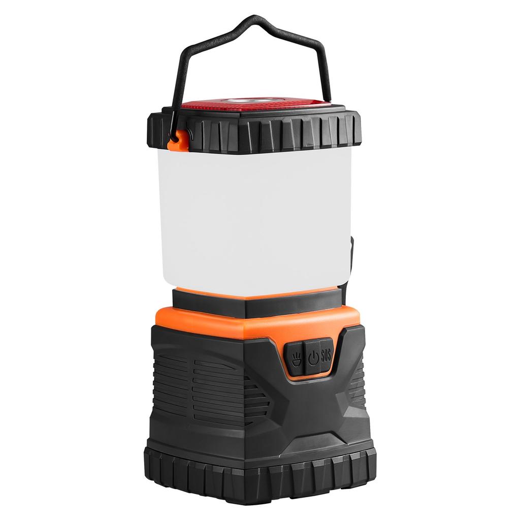 VEVOR LED Camping Lantern, All-in-one, 1000LM, 360 Degrees Illumination, 4 Lighting Modes, Battery Powered Light, Outdoor Robust Flashlight