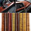 30*100cm Glossy Wood Grain Vinyl Film Decal Auto Foil Textured Waterproof Adhesive Home Furniture Car DIY Stickers Accessories