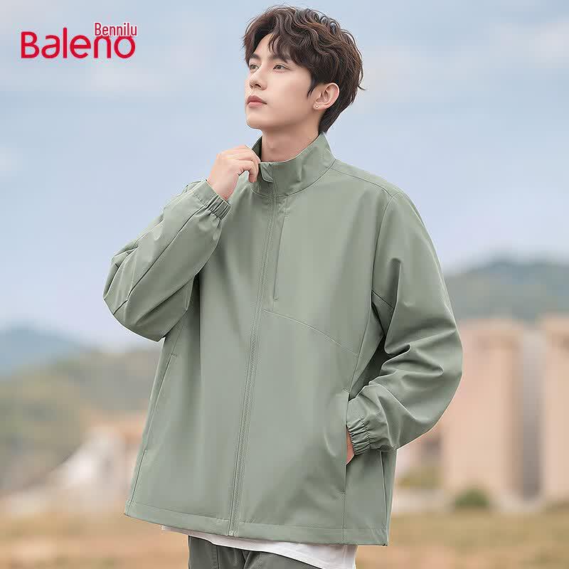 Baleno Men's 2026 Spring/Autumn Stand-Up Collar Jacket