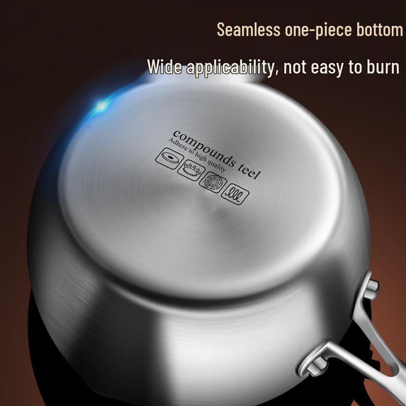 Zhishi 316 Stainless Steel Japanese Yukihira Pot