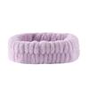 Plush Flannel Absorbent Wristbands & Splash-Proof Headband Set