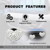 RBOKO 2pcs Car Air Vent Clips,Bling Crystal Heart Charm Car Air Vent Clip,Car Air