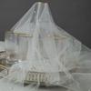 White Pearl Tulle Fabric Sheer Bridal Veil Wedding Table Decorations for Wedding Sweetheart Sewing DIY Crafts Gowns Crafts