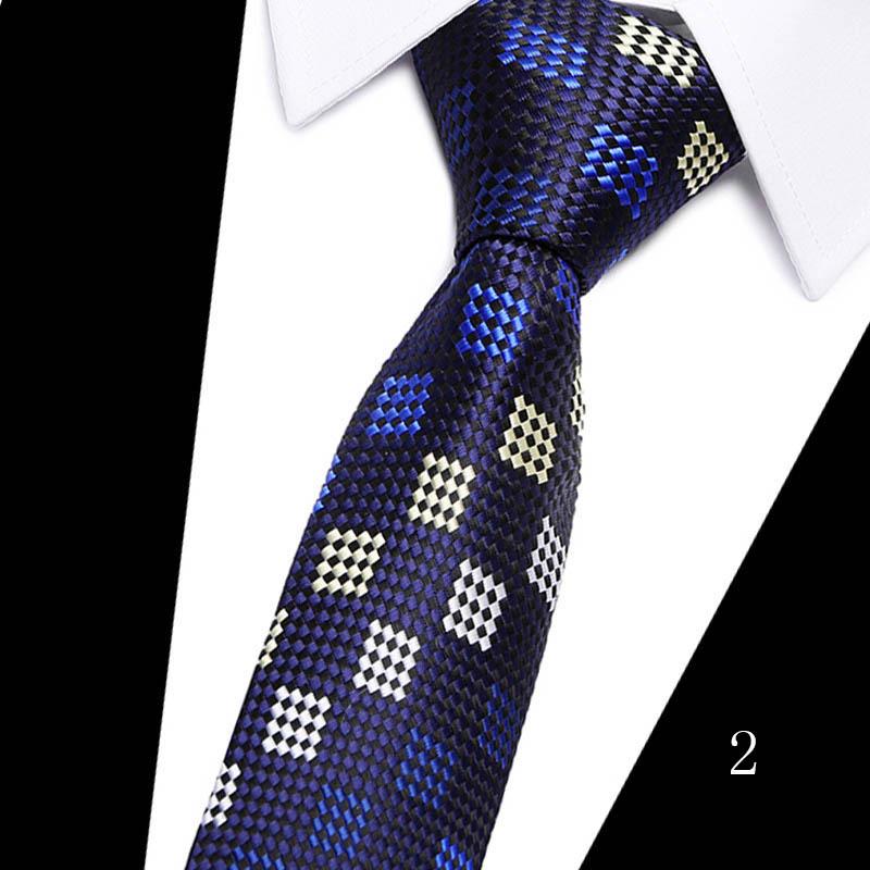 2025 Men's Formal 7.5cm Silk Polyester Tie