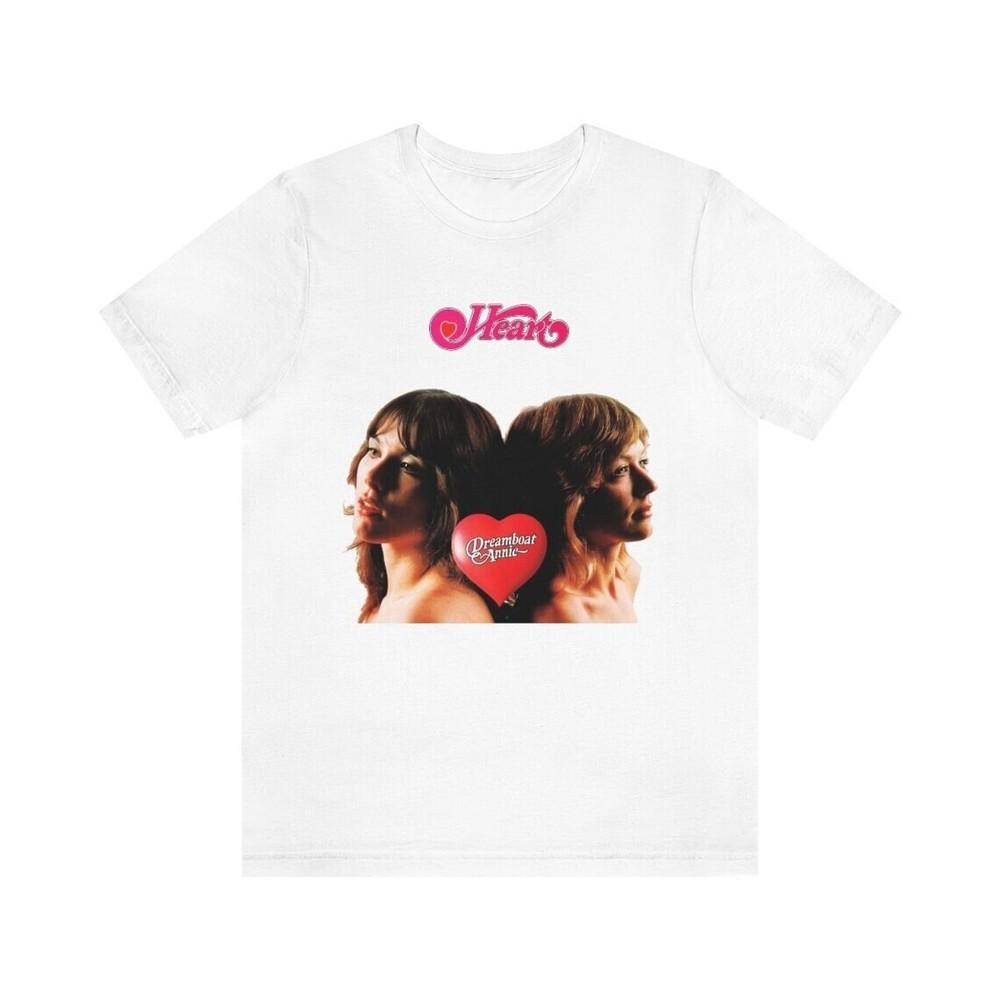 Heart Rock Band shirt, rock band t-shirt, gift for fan TE3706 Unisex T-Shirt XXL