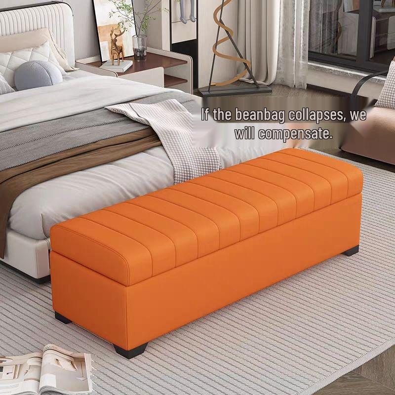 Extended Bedroom Storage Shoe Bench & Footrest