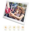 15,4 Zoll 1280*800 HD Digitaler Fotorahmen Wecker Player Album Fernbedienung Weiß