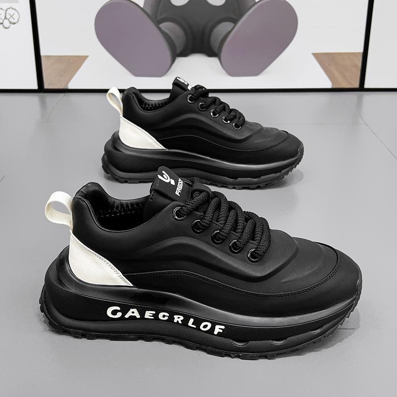 

Чоловіче взуття на вулканізованій підошві Класичні низькі кеди Дихаючі полотняні повсякденні кросівки Модні скейт-кросівки На шнурівці Чоловічі кросівки 44 чорний