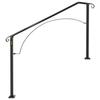Handrail Arch #3 Fits 3 or 4 Steps Matte Black