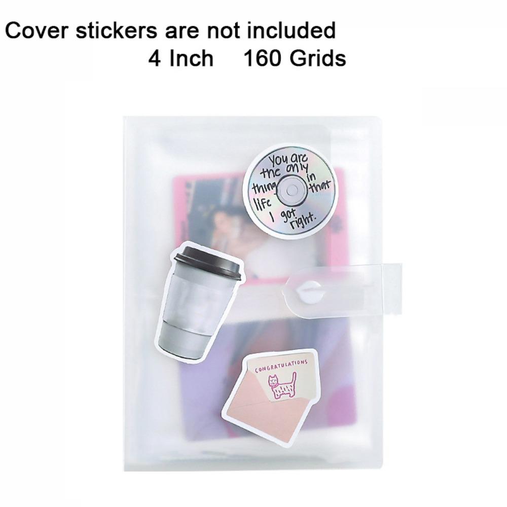 3/4/5/6/7inch Photo Album Plastic Star Card Holder Practical Card Collection Album For Photos