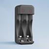 Fast Charging 1.5V Battery Charging Compatibles 2A 3A Batteries and Safety Controls