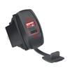 Car Chargers Marine Power Outlet 12V 24V Waterproof Adapter USB Charging Port