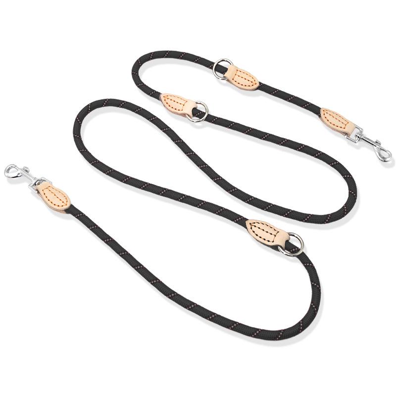 Dog Leashes Harness for Dog Walker Dogs Double Leash Hands Free Harness Dogs Walking Multifunctional Chain Pet Accessories Belt