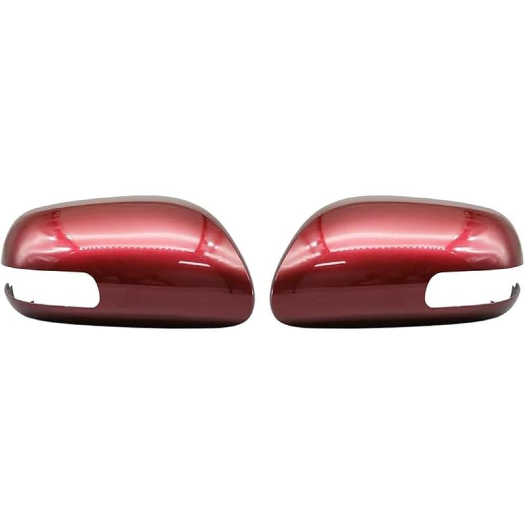 Wing Mirror Cover 2Pcs for Toyota for Corolla Altis E150 2007 2008 2009 2010 2011 2012 2013 Rearview Mirror Cap Shell Cover Housing Wing Side Mirror