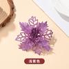Plastic Christmas Flower Decorations Tree Ornamentation Festive Holiday Party Home Xmas Decoration Supplies