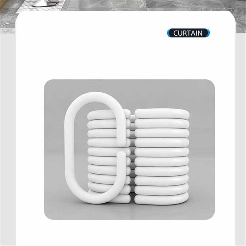 Rideau de Douche Imperméable Robuste Couleur Unie Rideau de Porte de Salle de Bain Doublure de Douche de Bain Cloison de Toilettes Rideau de Fenêtre