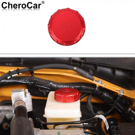 Red Brake Fluid Tank Cap Trim for Ford Bronco /Bronco Sport 21+ Aluminum Alloy