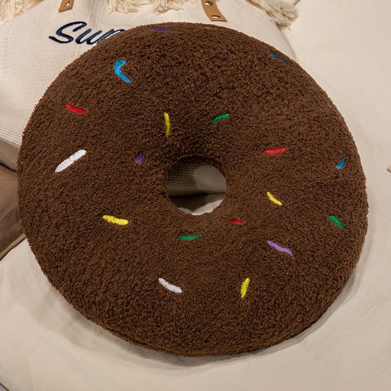 Plush Pillow Throw Toy Doughnut Cloud Moon Five Pointed Star Cushion Sofa