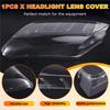 ABLZ-For VW Amarok 2011- Headlight Cover Shade Headlamp Shell Transparent Lampshade Case Lens