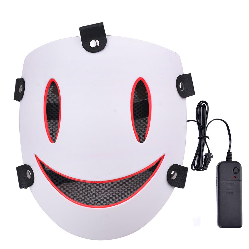 White Sky Invasion Anime Killer Leuchtende Gesichtslose Maske
