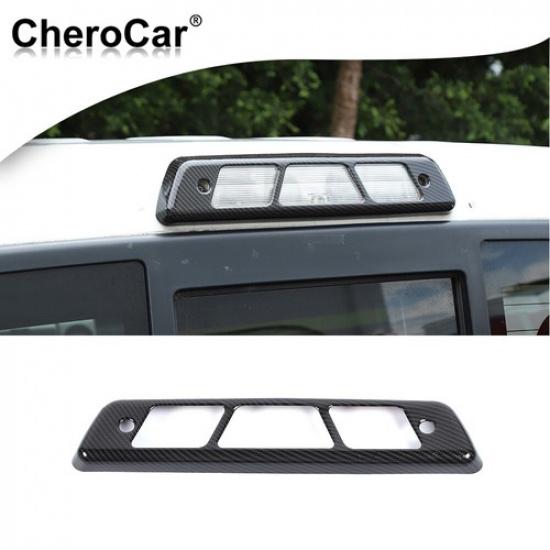3RD Rear High Third Brake Tail Light Cover Trim For Ford F150 09-14 Carbon Fiber
