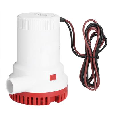 2000GPH Elektryczna pompa zęzowa Pompa odprowadzająca wodę z łodzi Marine Zabezpieczenie przed zapłonem 12V