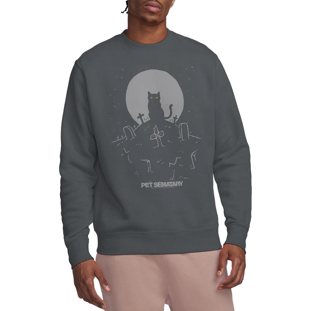 Unisex mikina pro dospělé kočky Pet Sematary s náhrobky