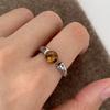 Maillard Tigerauge Ring: Glänzendes Luxus-Modeaccessoire