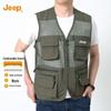 Jeep Men's Breathable Multi-Pocket Vest
