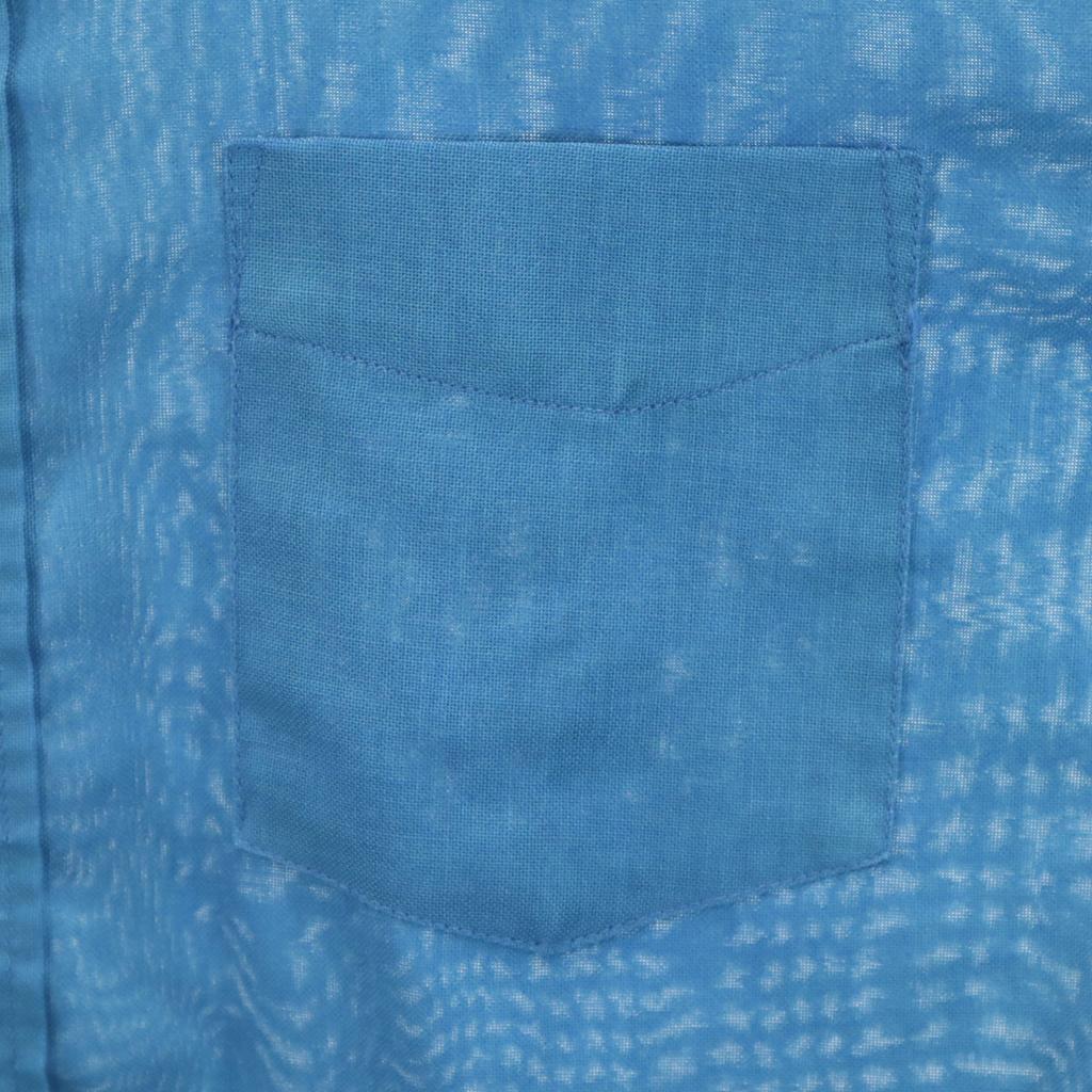 PERMANENT PRESS 80s Vintage Long Sleeve Button Down Shirt M Blue Men's Used