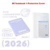 2026 Pocket A6 Notebook Planner Soft Cover Mini Journal Daily Plan Weekly Yearly Monthly Planning Agenda Calendar Gift