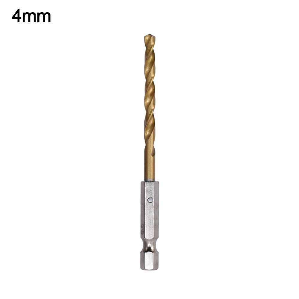 Hex Shank Twist Drill 4241 High Speed Steel Drilling Tools Twist Drill Bit  Power Tool