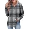 Women's Fashion Women's Lightweight Long Sleeve Pullover With Pockets Preppy Graphic Hoodie