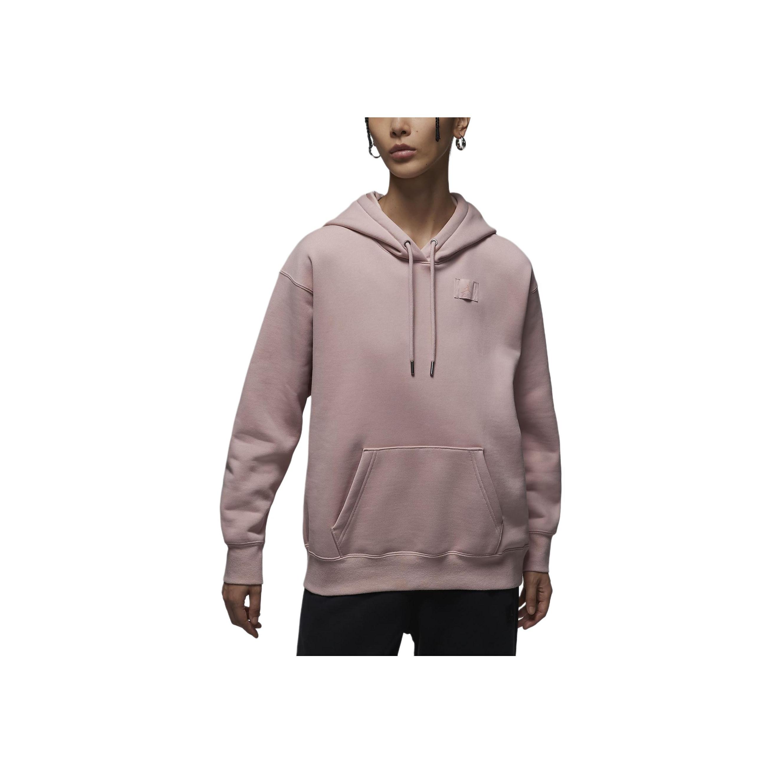 

New Jordan Flight Fleece Sweatshirt Women s Pink Oxford FV7051-601 JP S