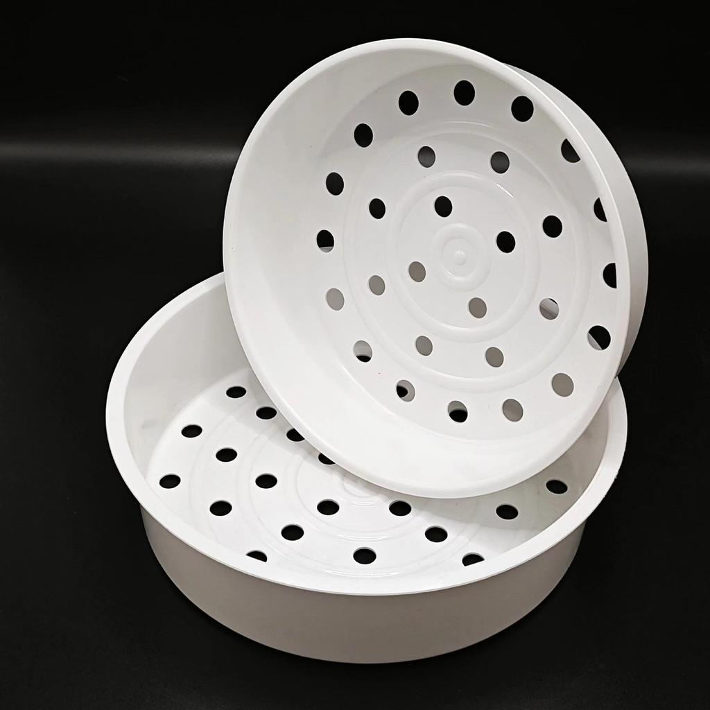 Domácí vařič a napařovač rýže: Elektrický spotřebič o objemu 3 l/5 l s plastovým napařovacím roštem pro vaření a cateringové účely