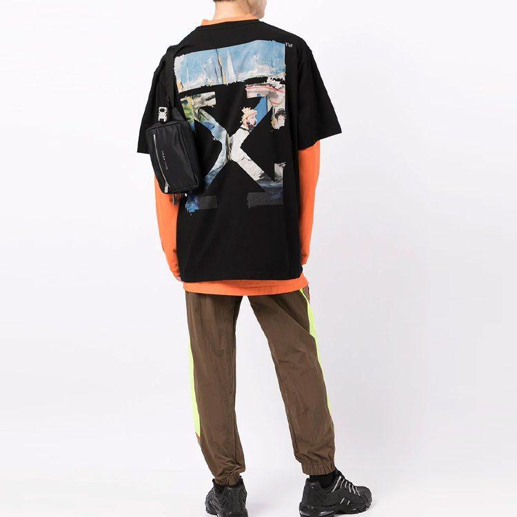 Off-White Arrows Print T-shirt OMAA038G20JER0061088