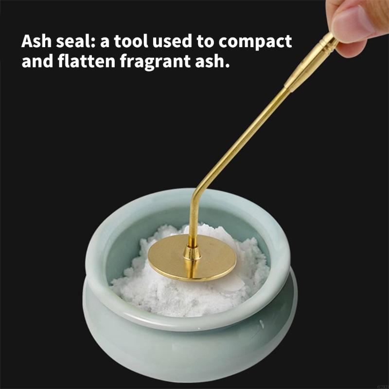 62KD Incenses DIY Making Kits 4Pcs Brass Incenses Tool for Meditations Accessories
