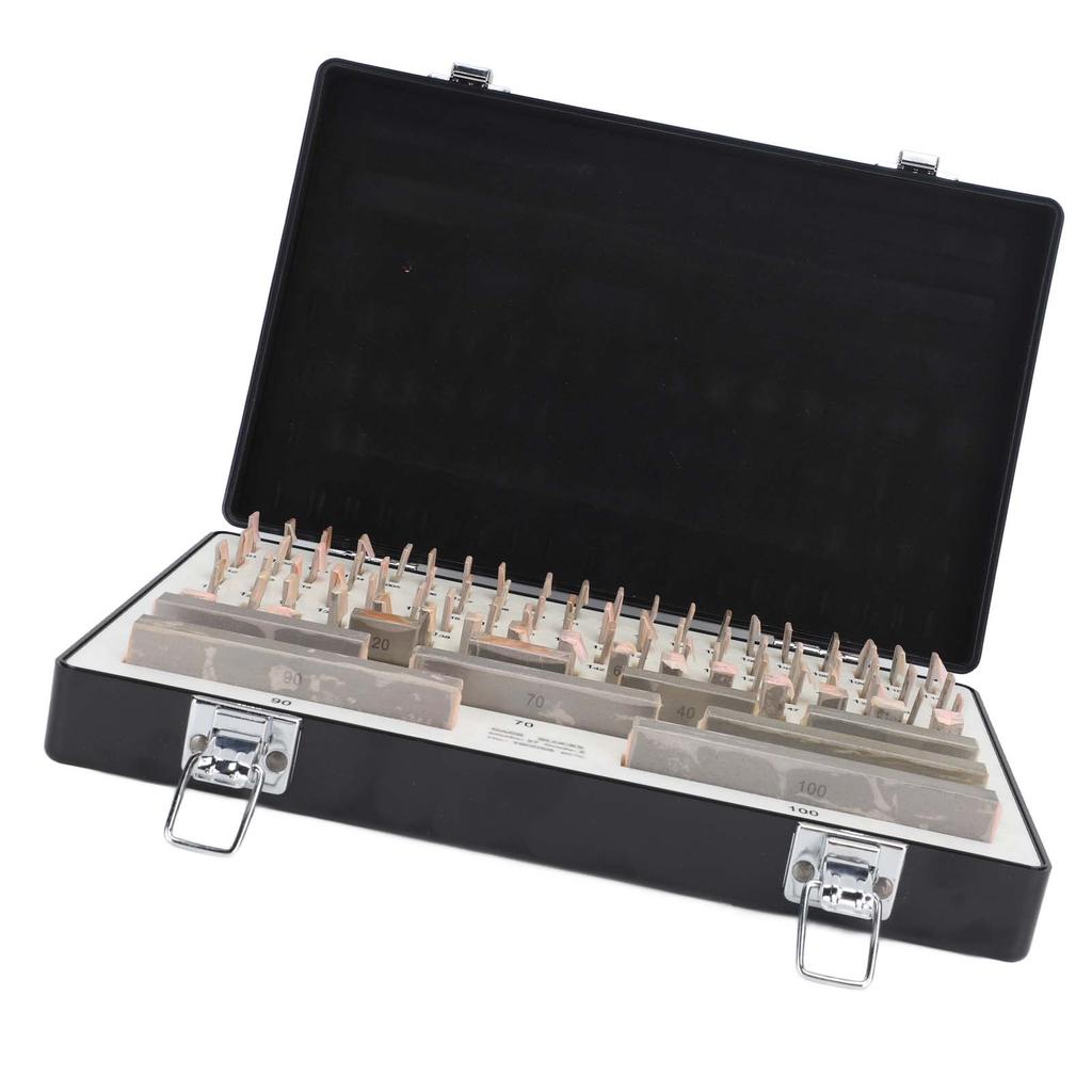 87PCS Gauge Block Set Industrial Rectangular Steel Gage Block Set with Toolbox for Measurement