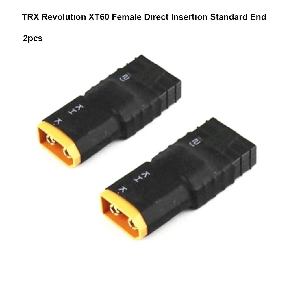 XT90 EC3 Airplane Battery Revolving Female Connector to Banana Head for 2pcs Welding Accessories