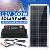 Przenośny Zestaw Paneli Solarnych 300W 12V Ładowanie USB Panel Solarny Kontroler Wodoodporne Ogniwa Słoneczne na Telefon RV Samochód MP3 PAD